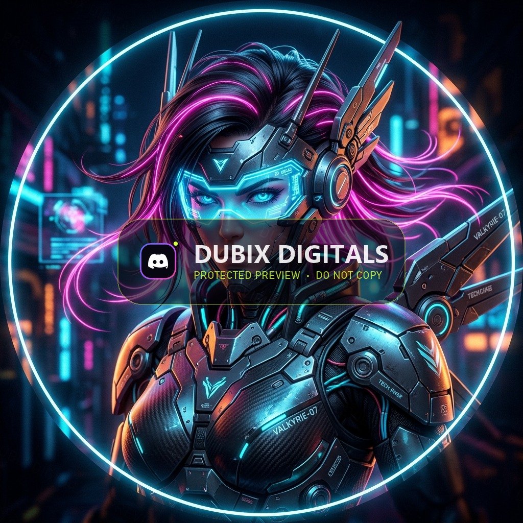 Cyber Valkyrie Mecha PFP
